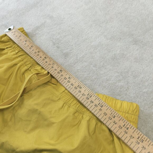 Free People Shorts Medium Yellow Lined Reflective Active Running Hot Girl Walk - Picture 9 of 13